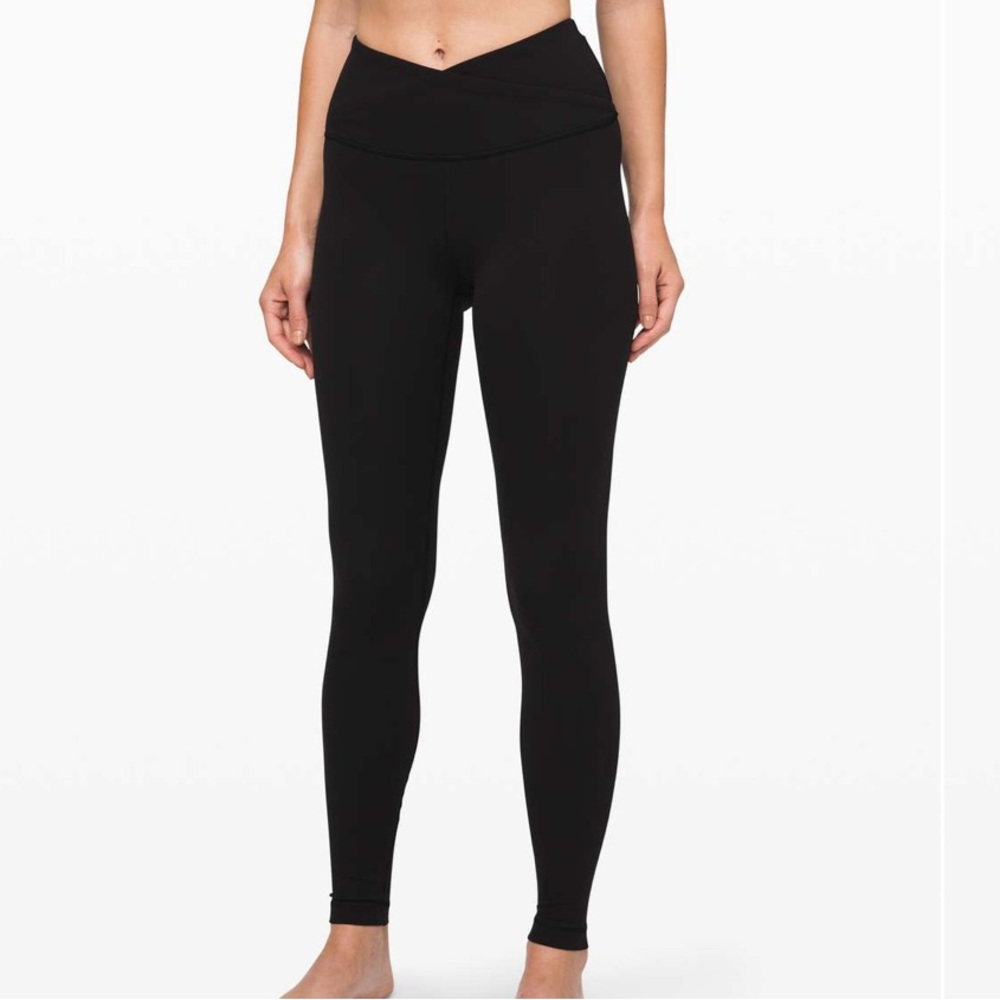 Lululemon Criss-Cross Waistband Legging Black